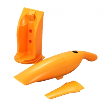 充電式ハンディクリーナー JINBEI オレンジ [品番]08-0044