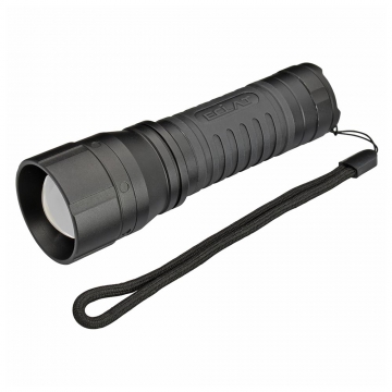 LEDズームライト ラバーグリップ ECLAT 530ルーメン [品番]08-0936