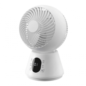 3Dサーキュレーター 静音DCモーター 20畳まで [品番]08-1702