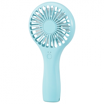 USBハンディファン 充電タイプ ブルー [品番]08-3247