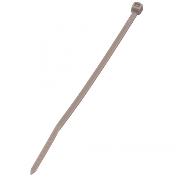 ガーデンカラータイ 耐候性 100mm 50本入 茶 [品番]09-1273