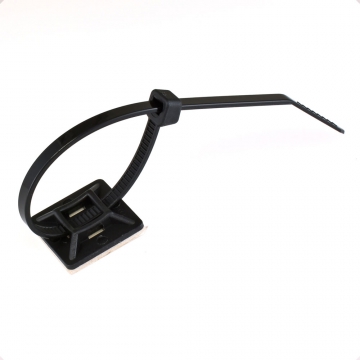 ロックタイベースセット150mm 10セット入 黒 [品番]09-1687