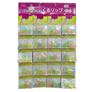 くるリップ 3サイズ 4色アソート 12個入ｘ20個セット [品番]09-1850