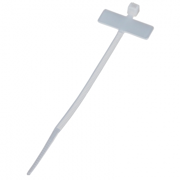 マーカータイ 屋内用 100mm 100本入 白 [品番]09-1946