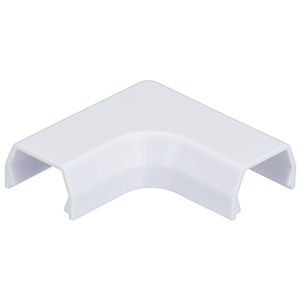 モール用曲がり1号 白 2個入 [品番]09-2651｜株式会社オーム電機