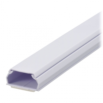 テープ付ABSモール 3号 91cm ホワイト [品番]09-2828