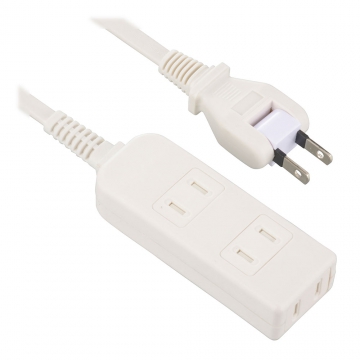 シャッター付きタップ 3個口 2m [品番]00-1551