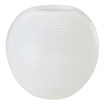 LEDミニランタン用シリコンシェード 丸型 白 [品番]08-1056