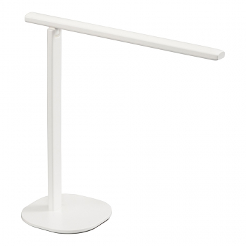 LEDデスクライト 4段階調光 550ルーメン ホワイト [品番]06-3864