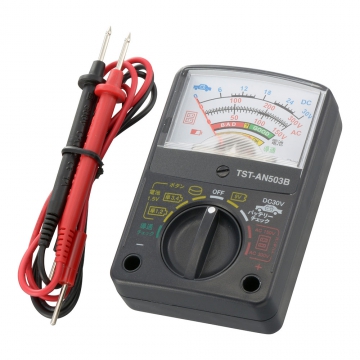 アナログマルチテスター イラスト付き表記 [品番]06-5411