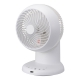 360°サーキュレーター リモコン付き 20畳まで ホワイト [品番]08-3340