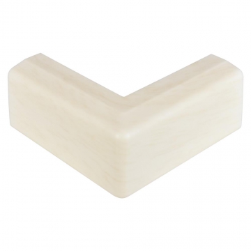 モール用出ズミ0号 木目ホワイト [品番]09-2750