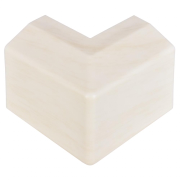 モール用出ズミ3号 木目ホワイト [品番]09-2753