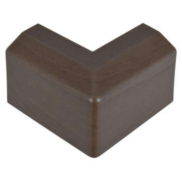 モール用出ズミ2号 木目ダーク [品番]09-2764