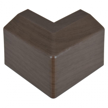 モール用出ズミ3号 木目ダーク [品番]09-2765