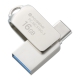 PCGEAR Type-C&Type-A対応 USBフラッシュメモリ 16GB シルバー [品番]01-3930