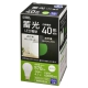 蓄光LED電球 E26 40形相当 昼白色 [品番]06-5742